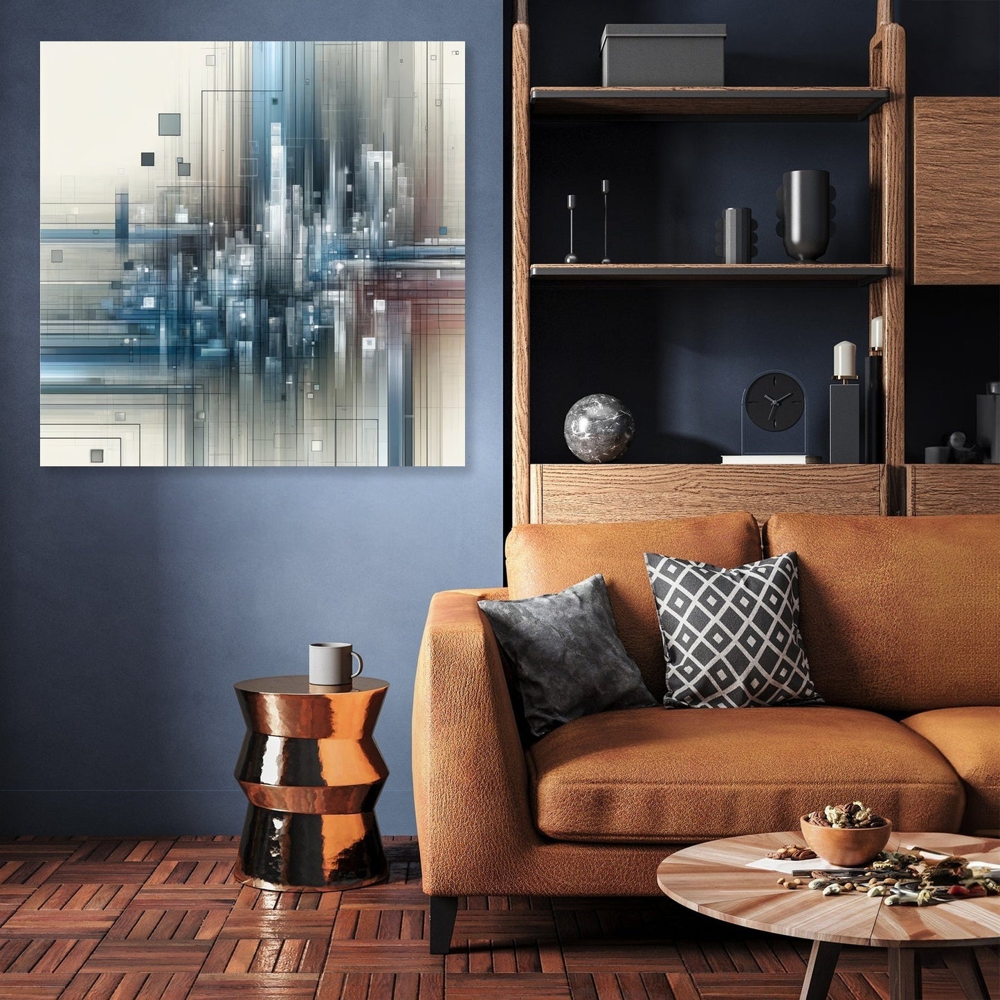 City Rhythm Canvas