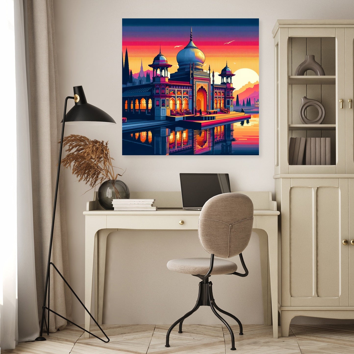 Modern Ahsan Manzil Dawn Canvas
