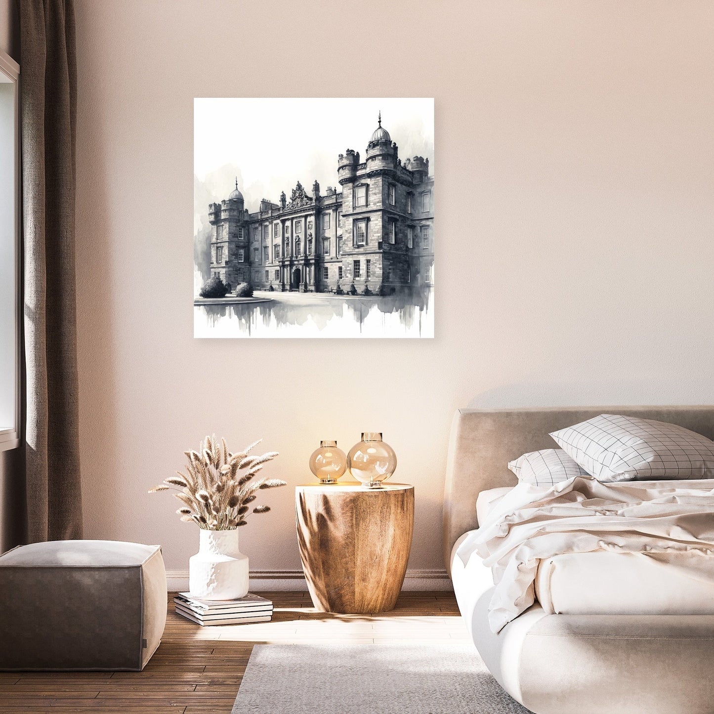 Edinburgh's Holyroodhouse Elegance Canvas
