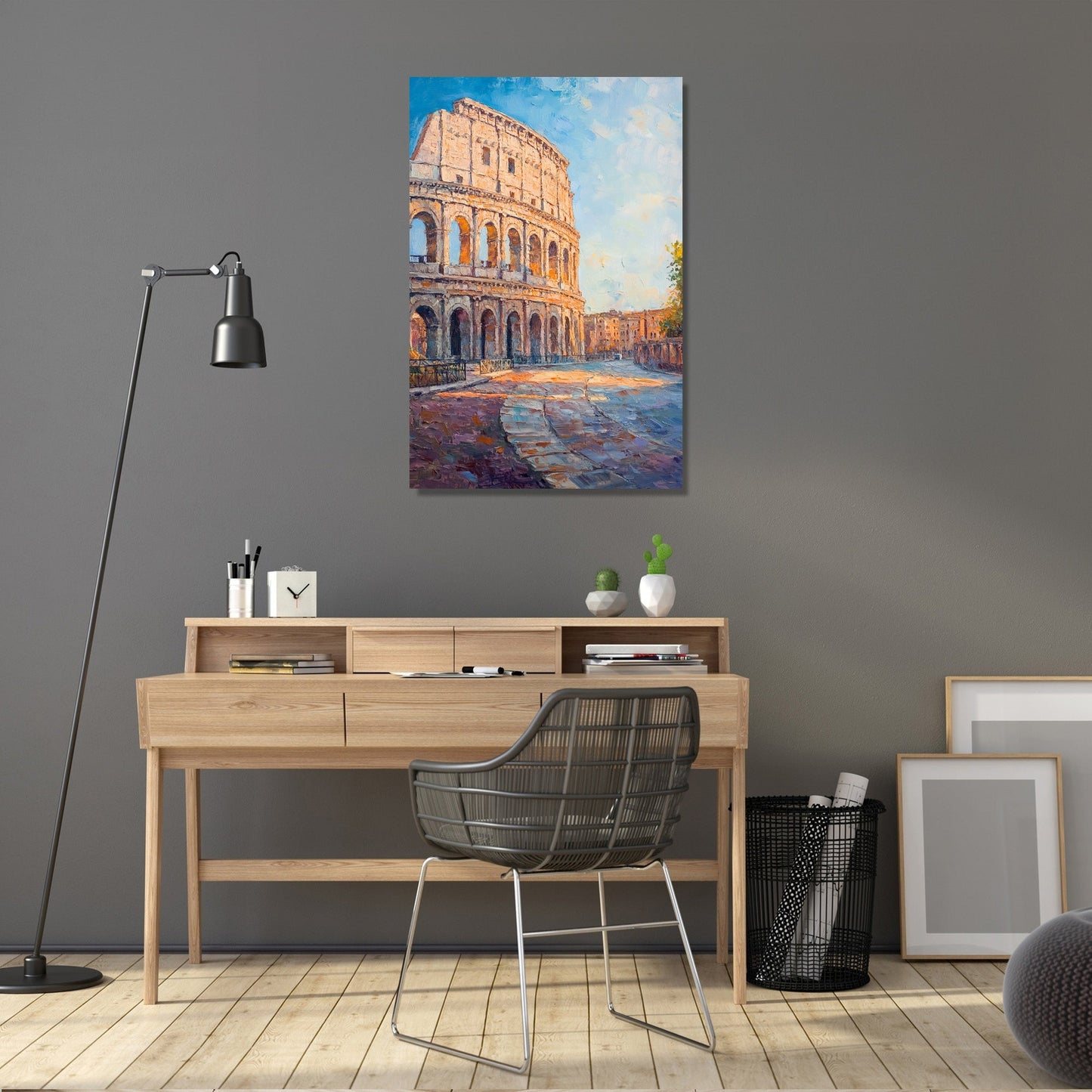 Timeless Majesty of the Colosseum Canvas