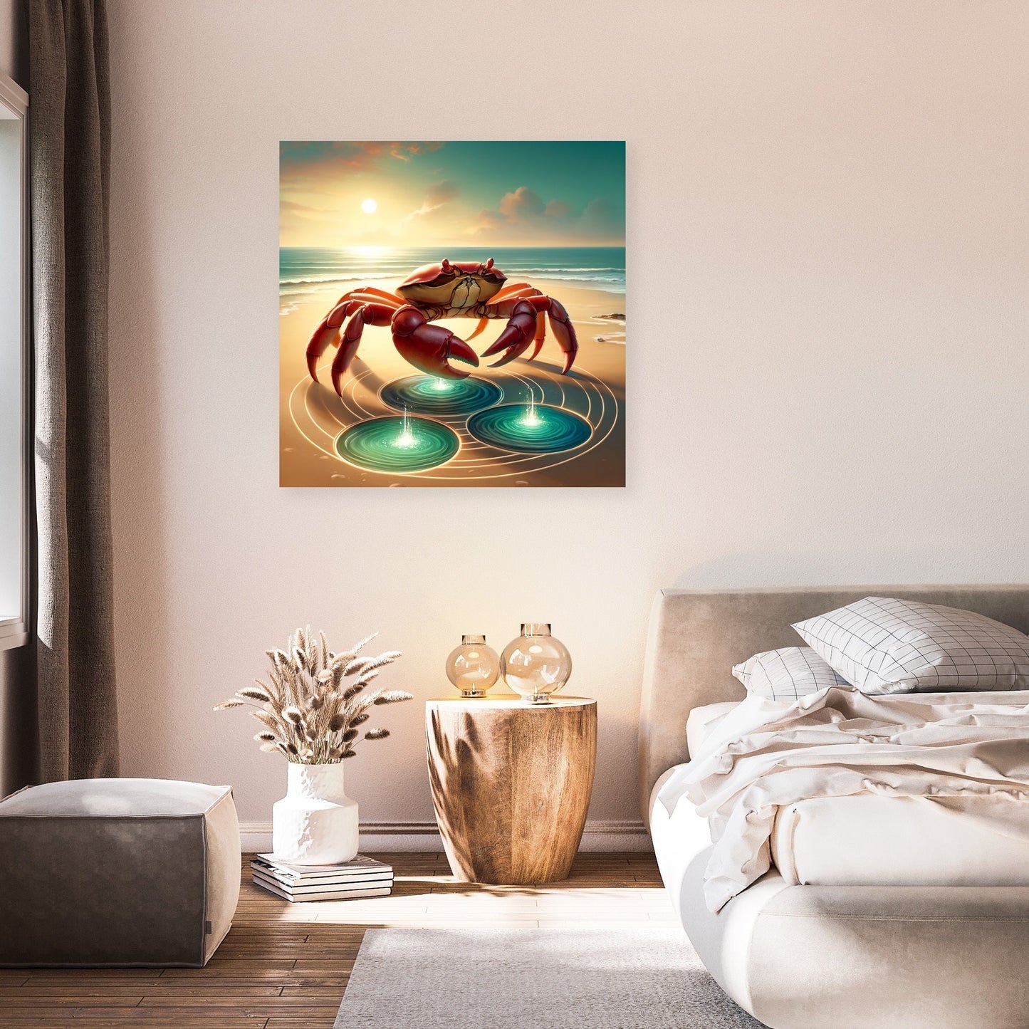 Cancer’s Healing Shore Canvas