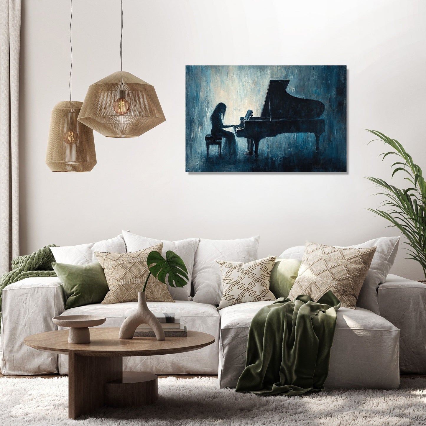 Midnight Sonata Canvas