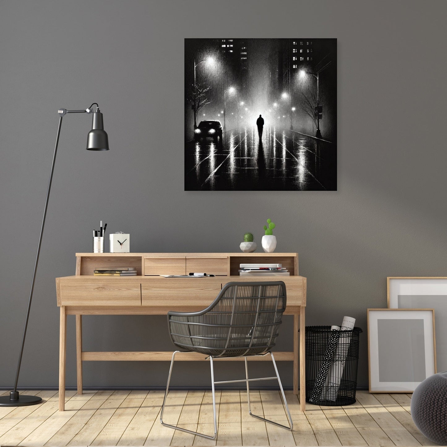 Urban Solitude Canvas