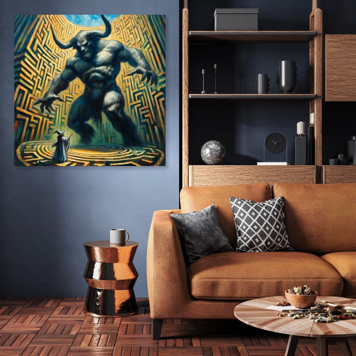 Labyrinth Clash Canvas