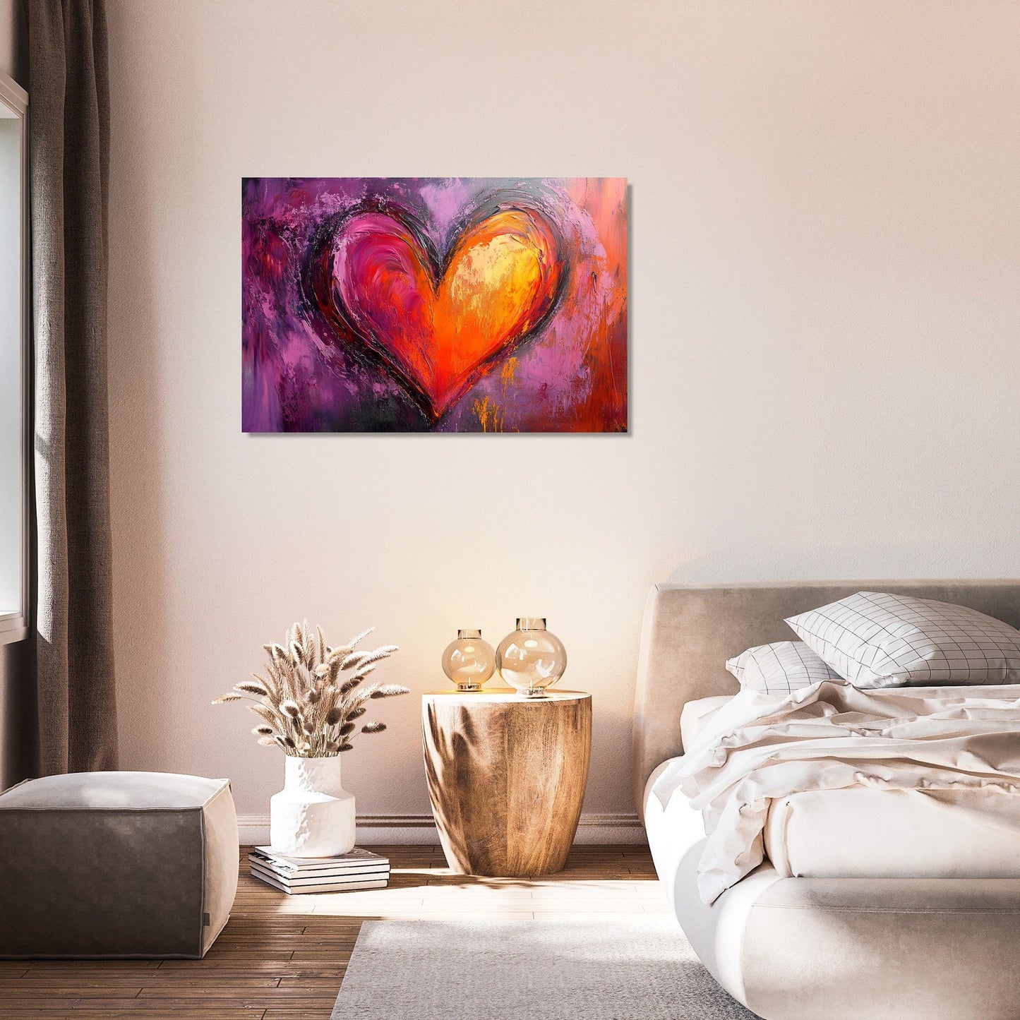 Passionate Heart Canvas