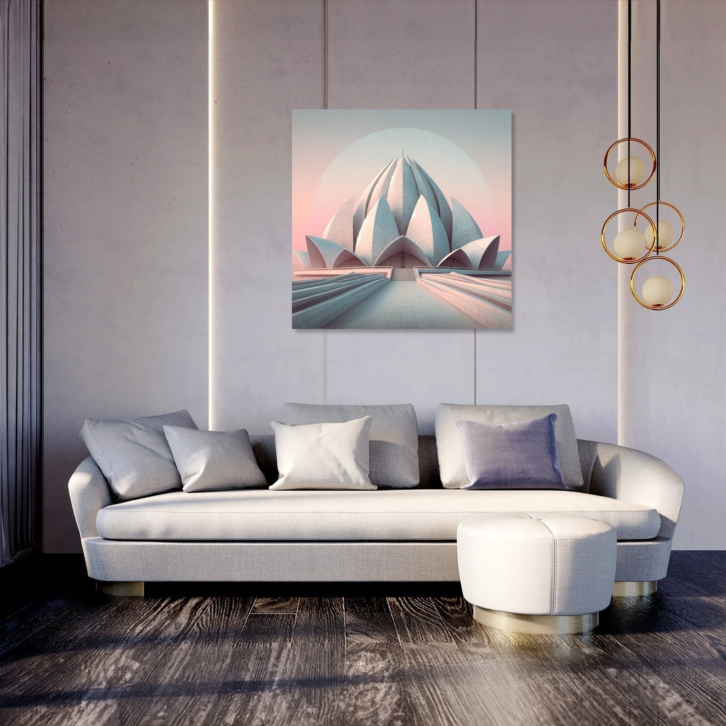 Dawn Petals Canvas