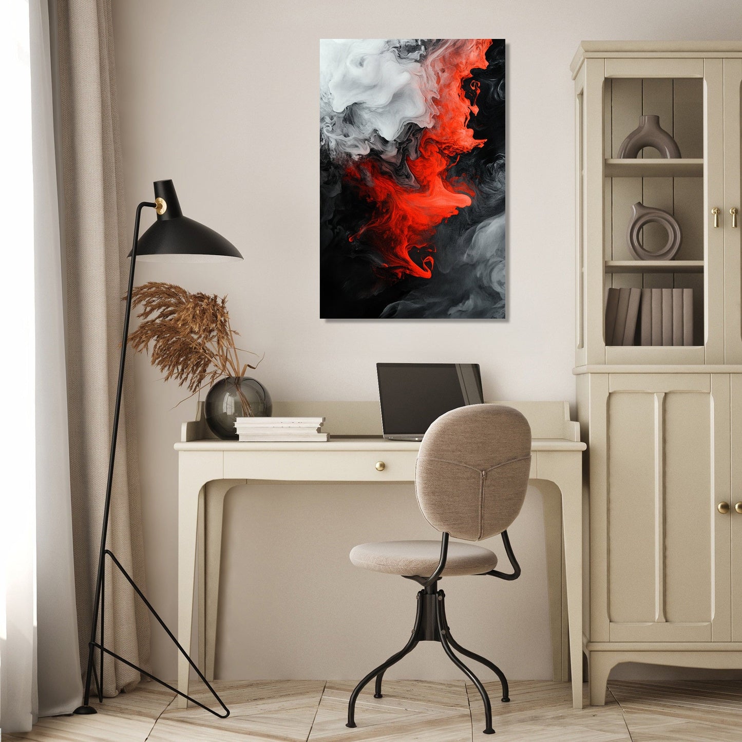 Inferno's Embrace Canvas