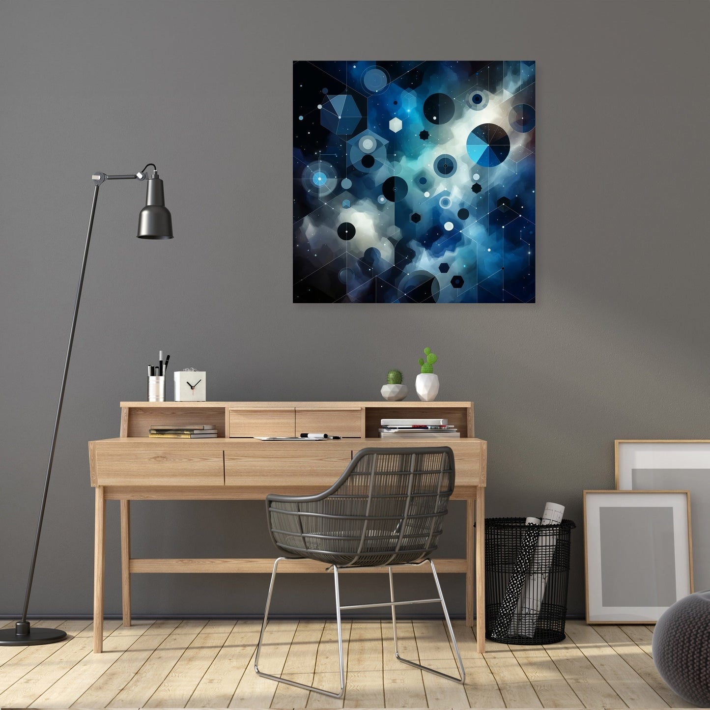 Cosmic Geometry Canvas