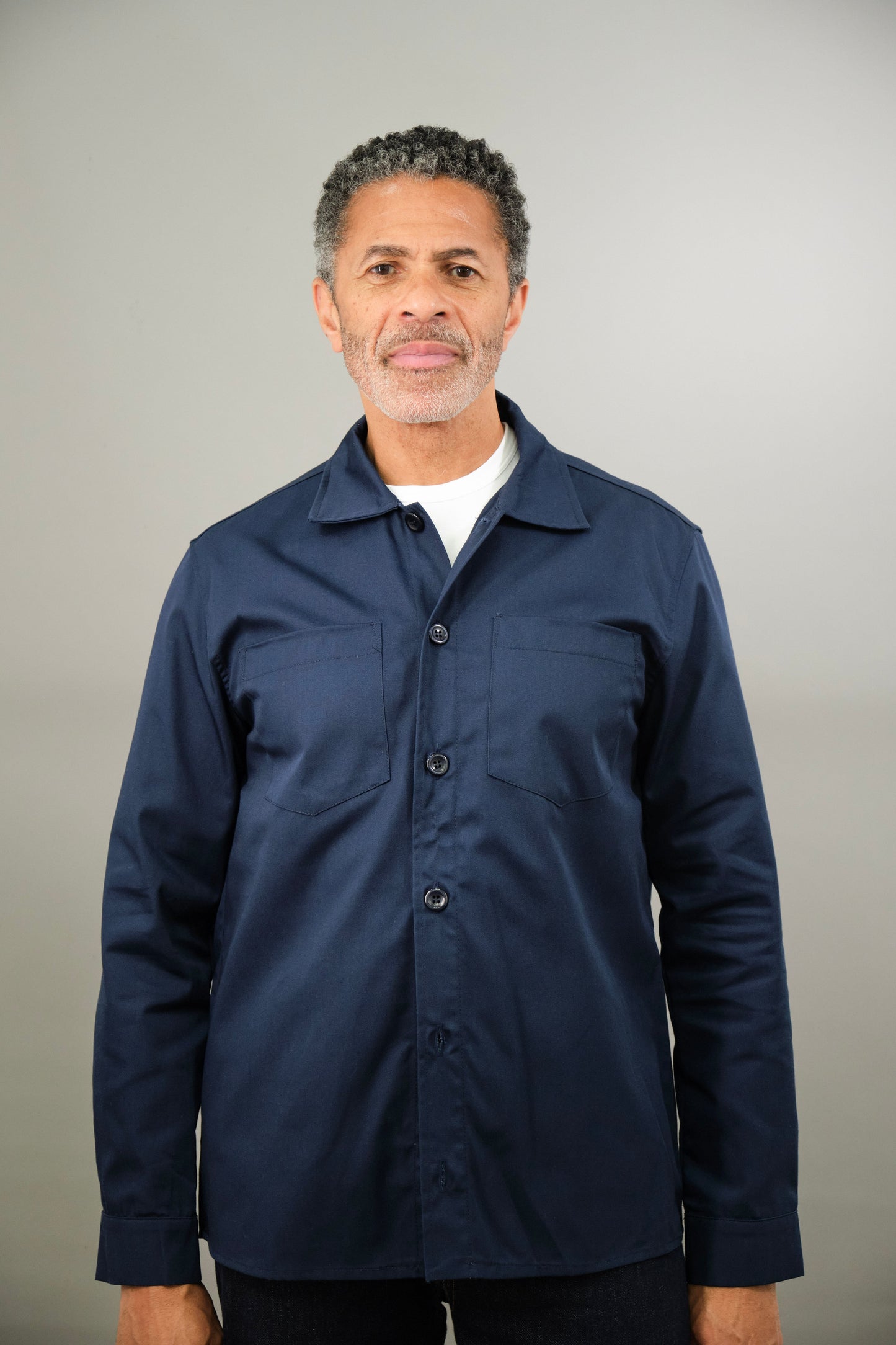Bart Overshirt - Navy Zurigo