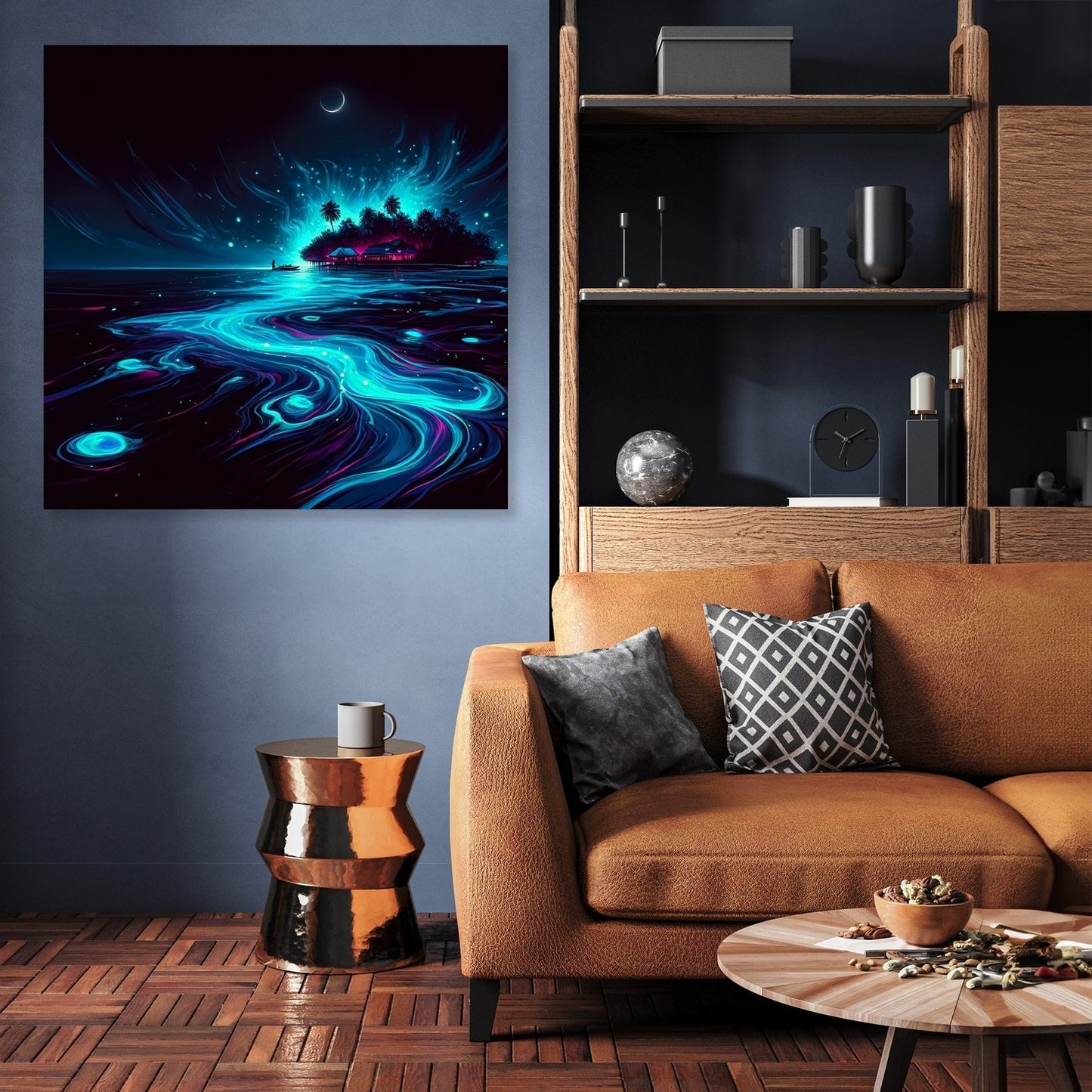 Vaadhoo Island Glow Canvas