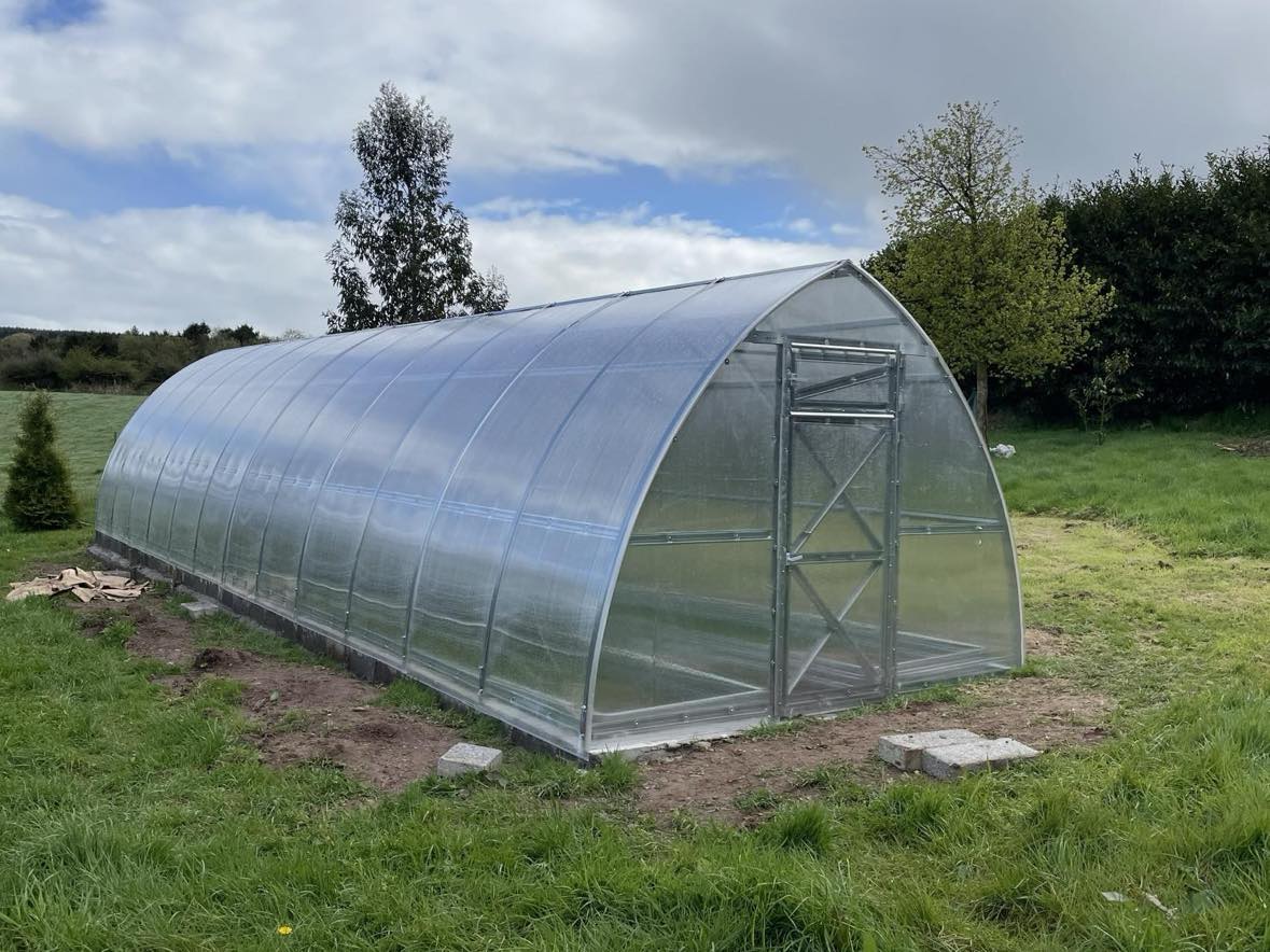 GREENHOUSE SUNGROW, 36M² (3M X 12M; 9.8FT X 39.4FT)