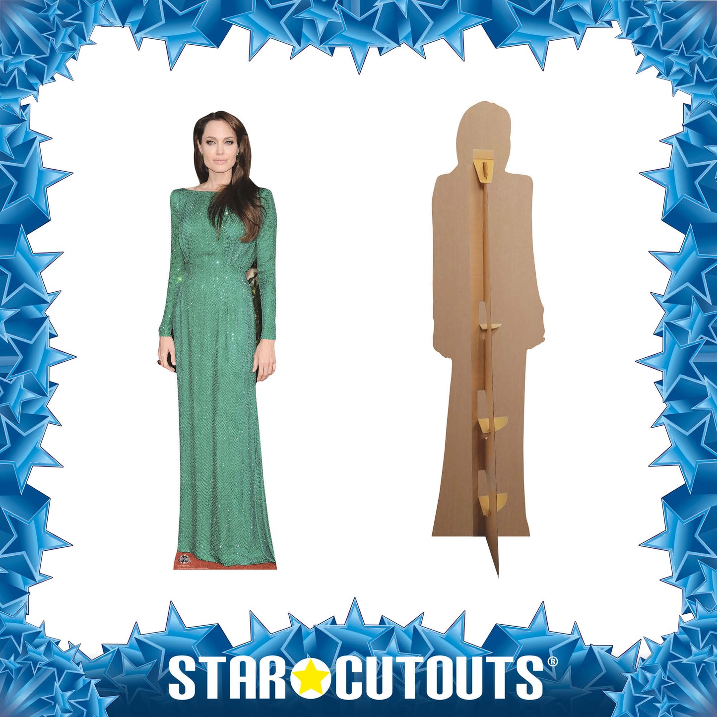 CS441 Angelina Jolie Height 171cm Lifesize Cardboard Cutout