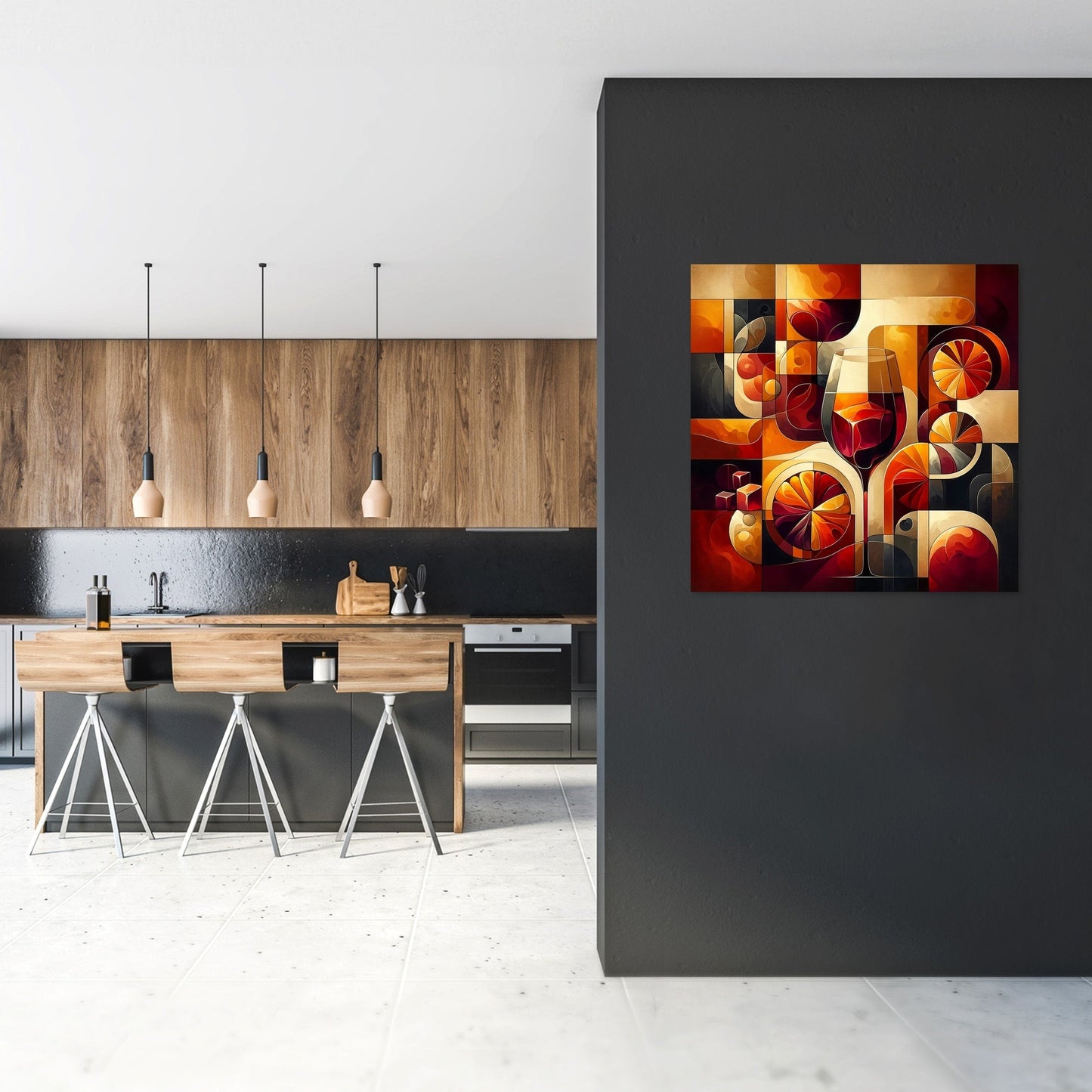 Aperitif Abstract Canvas