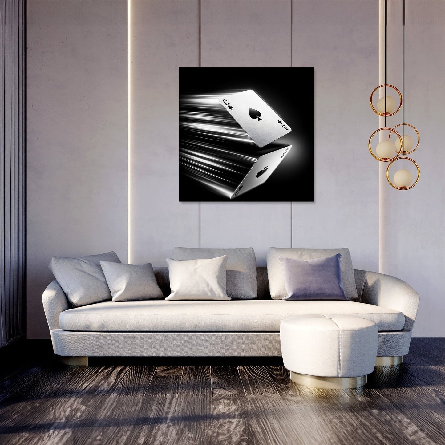 Speeding Chance Canvas