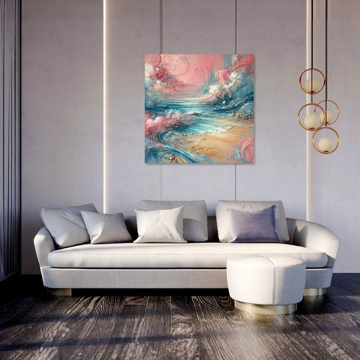 Serene Beach Dreams Canvas