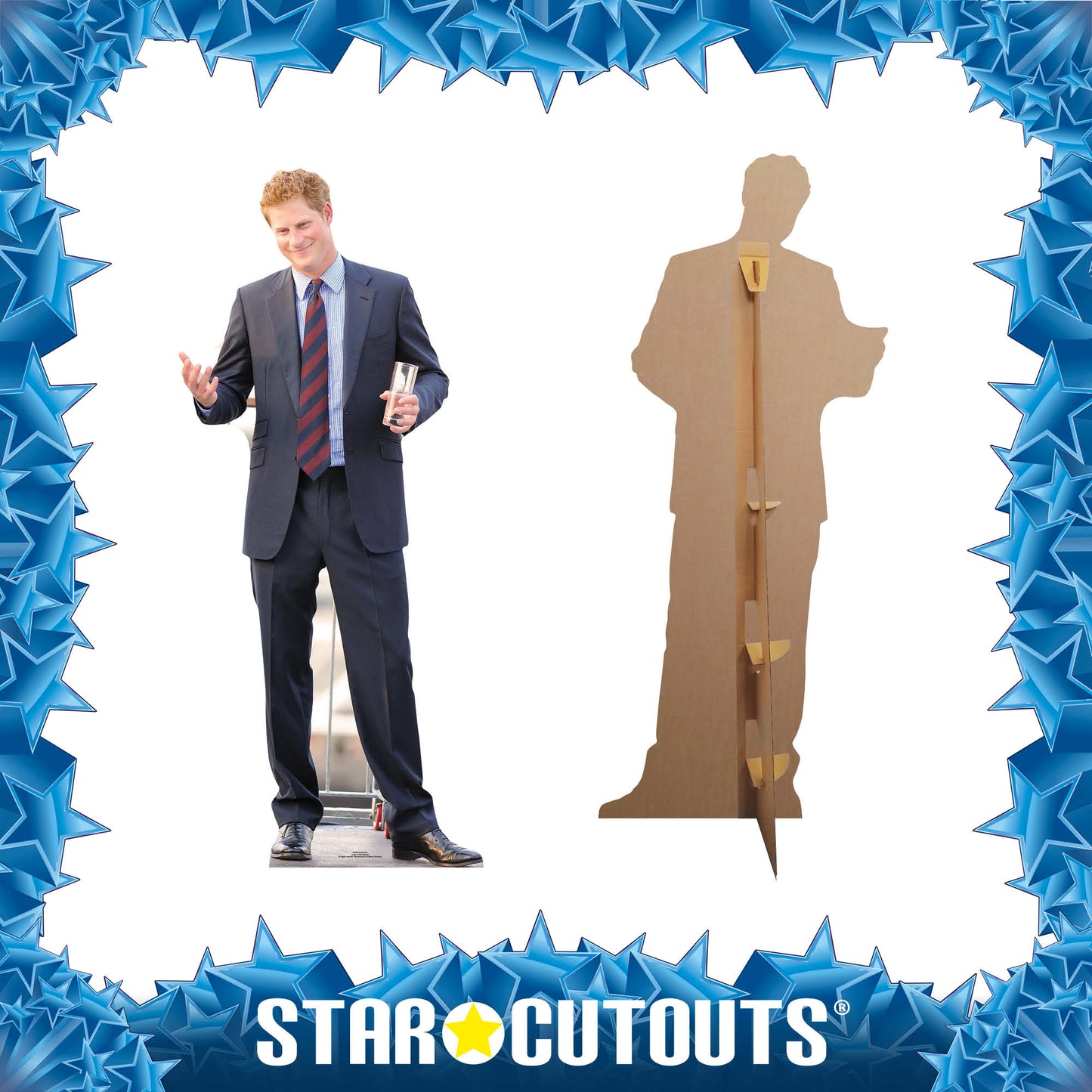 SC445 Prince Harry (CS445) Cardboard Cut Out Height 185cm