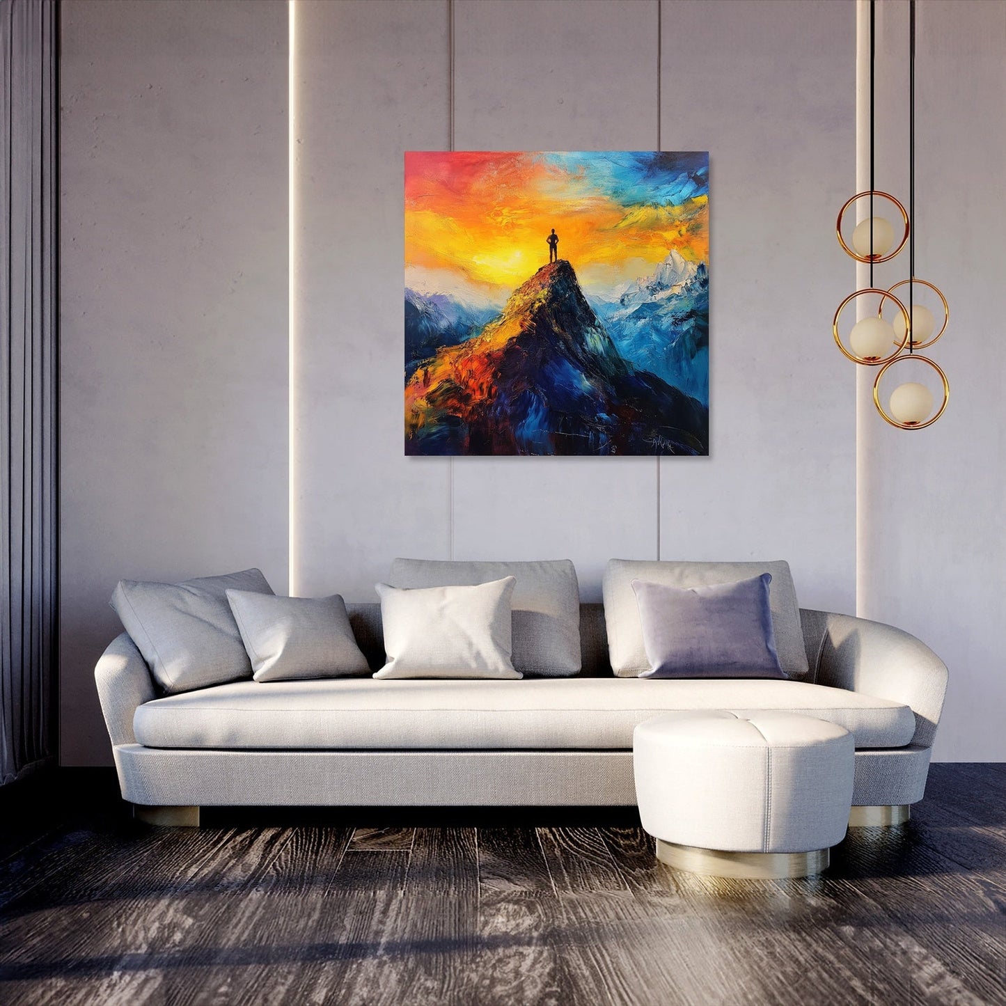 Peak of Glory Canvas