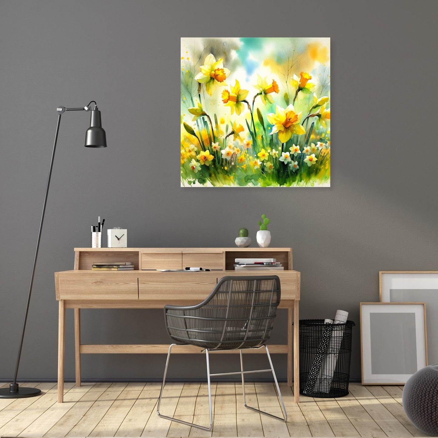 Spring's Joyful Dance Canvas