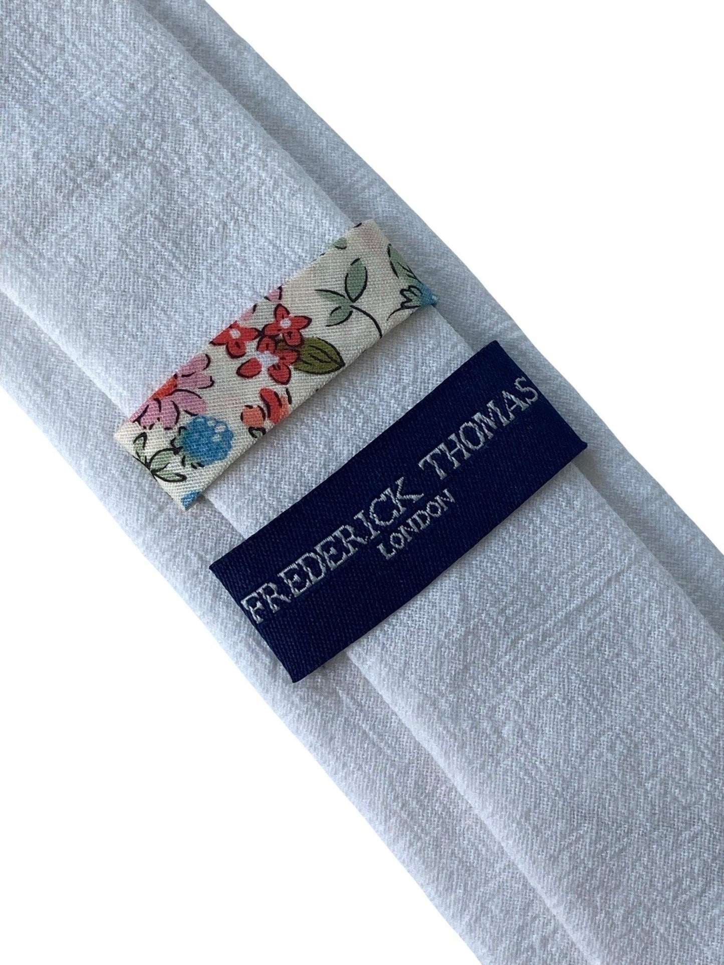 ivory cream luxury cotton mens classic width tie
