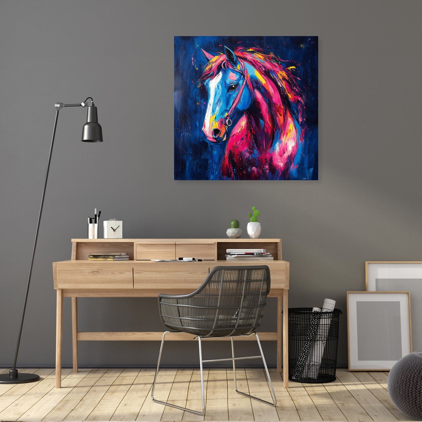 Electric Equine Canvas