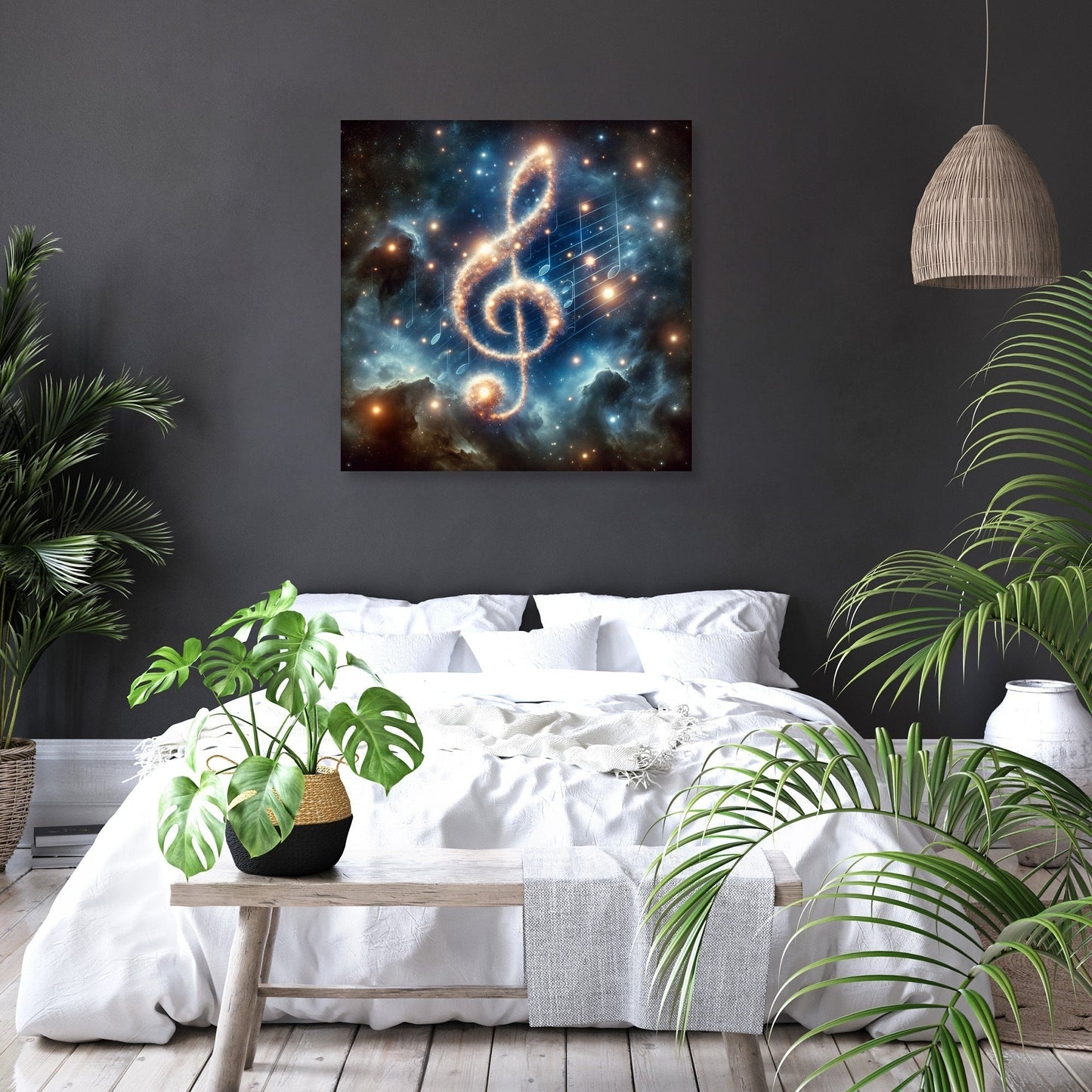 Cosmic Symphony Canvas