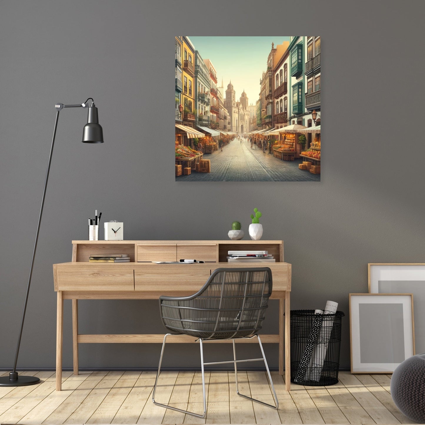 Vegueta District Canvas