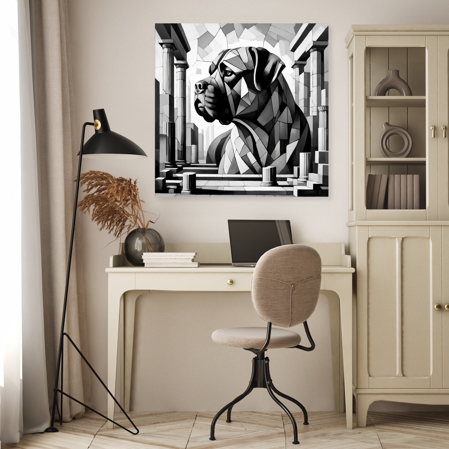 Echoes of the Past Bullmastiff Canvas