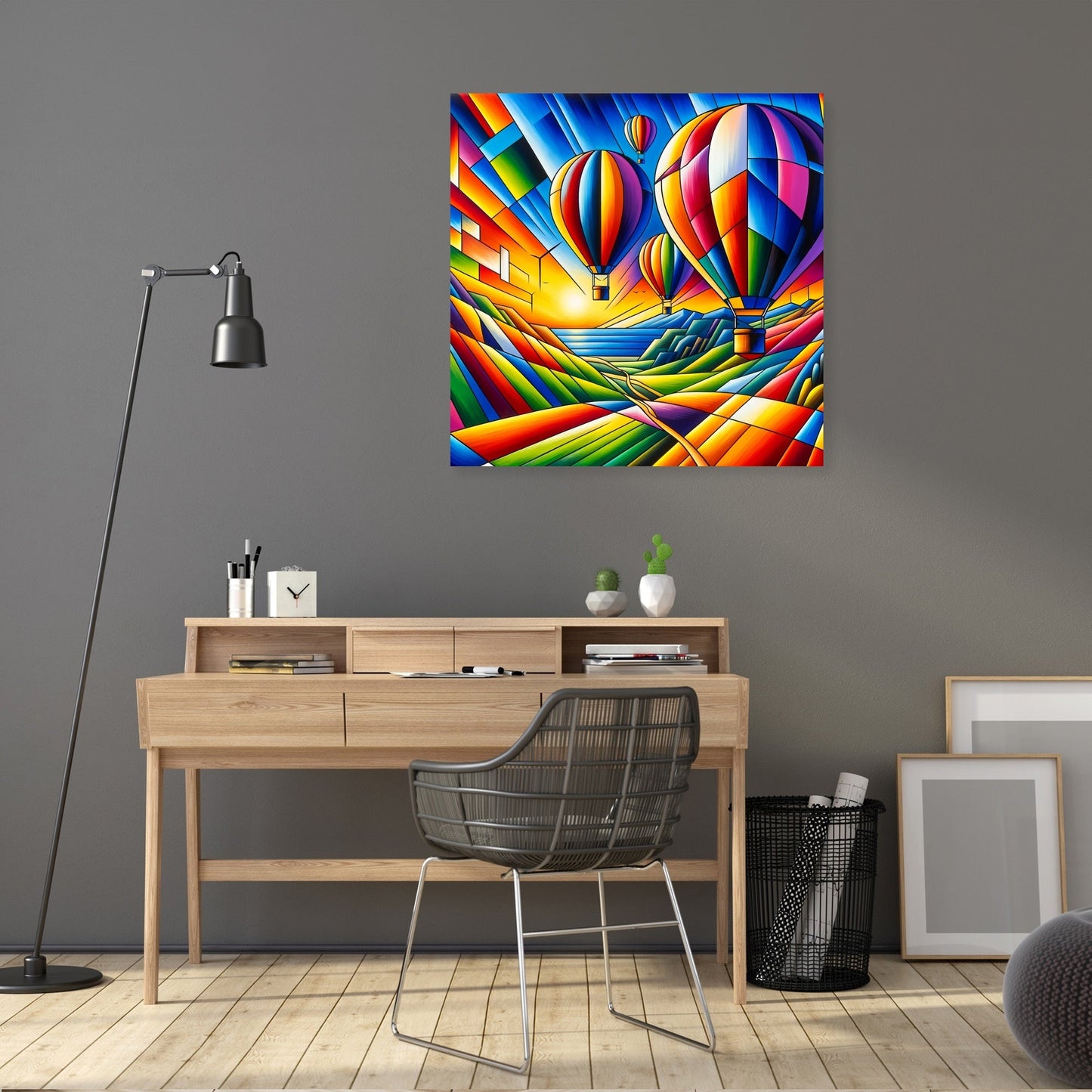 Cubist Odyssey Canvas