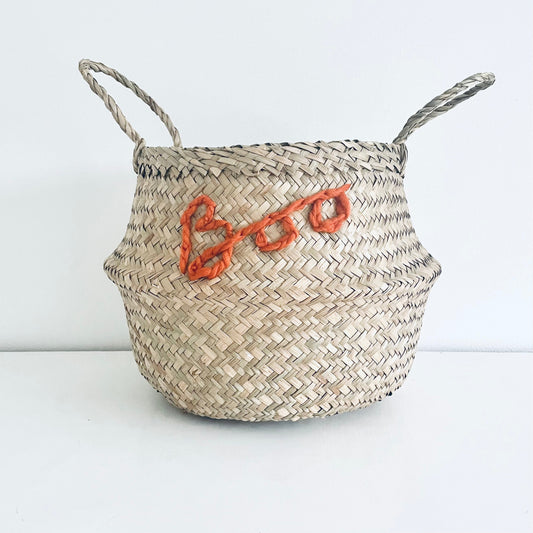 Halloween Boo basket - Medium