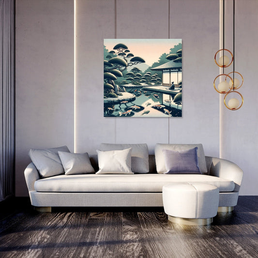 Zen Reflections Canvas