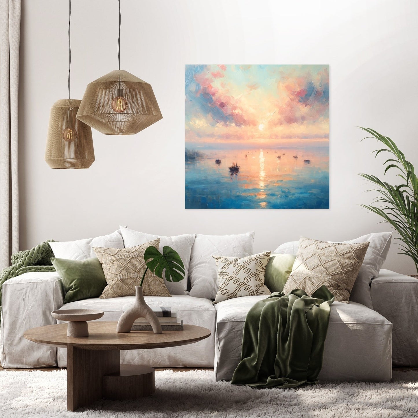 Calm Seascape Canvas
