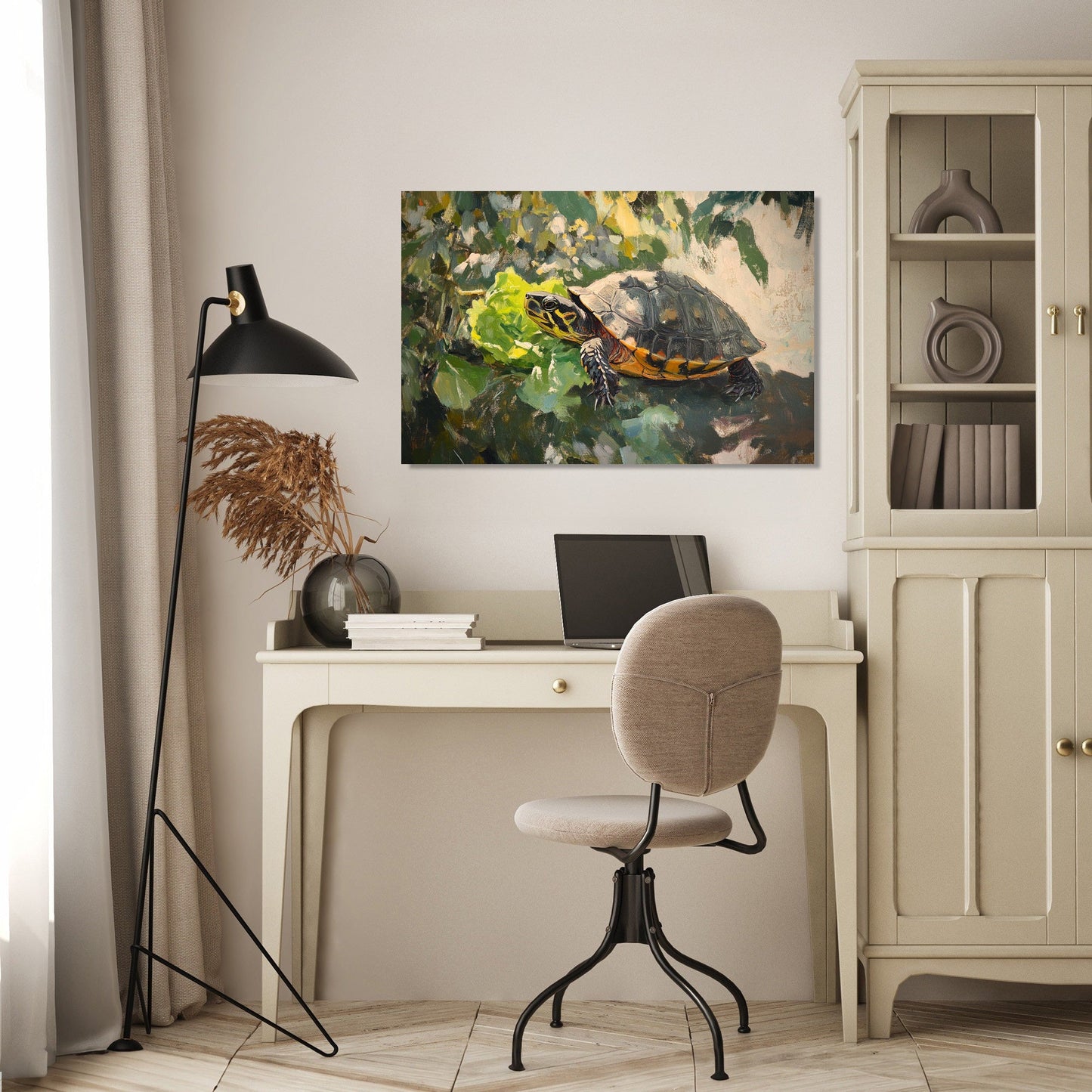 Turtle's Feast Canvas