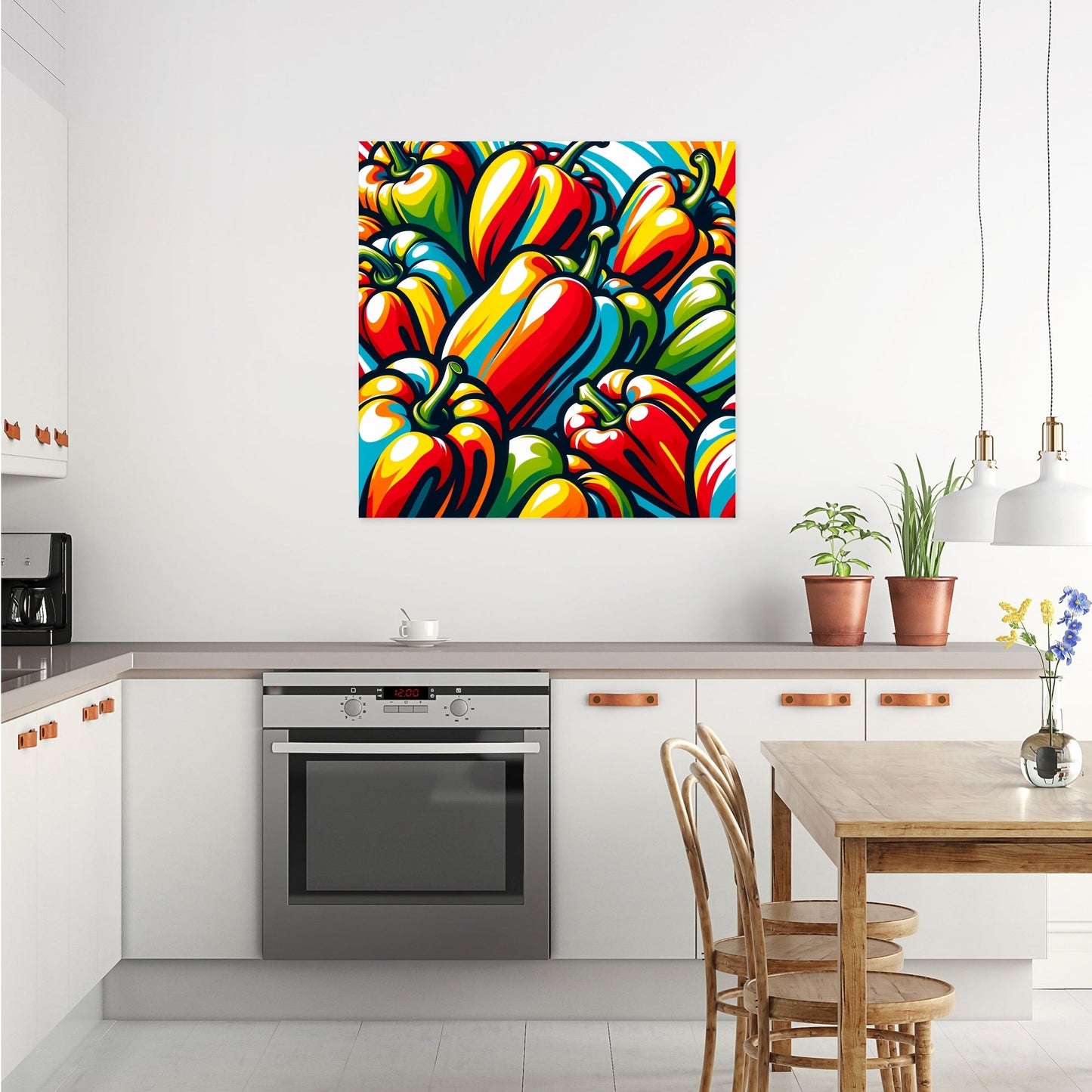 Pepper Pop Art Party Canvas