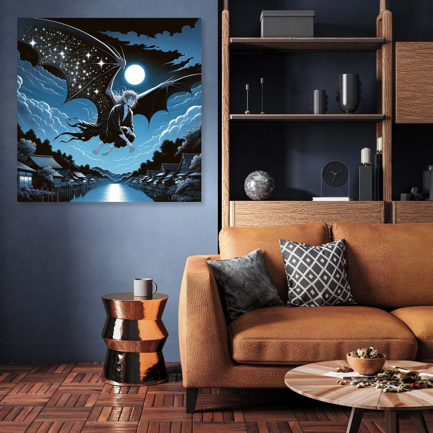 Nocturnal Grace Canvas