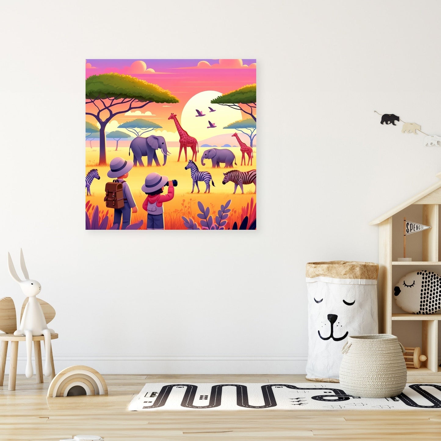 Safari Adventure Canvas