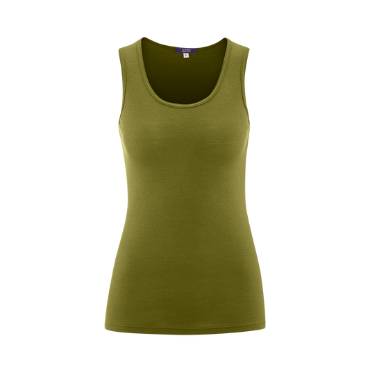 Wool & Organic Cotton Vest: Womens