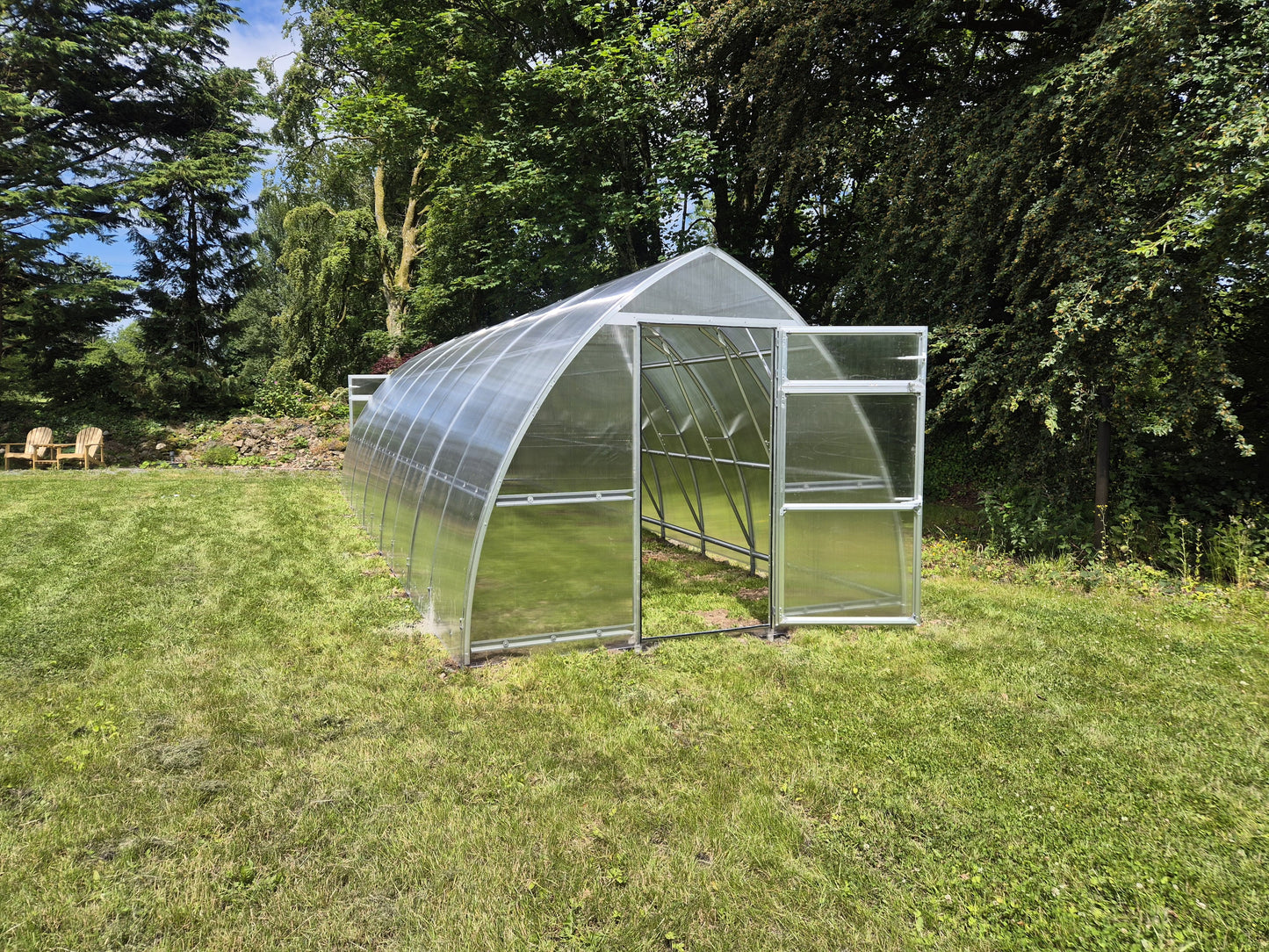 GREENHOUSE SUNGROW, 24 M² (3M X 8M; 9.8FT X 26FT)