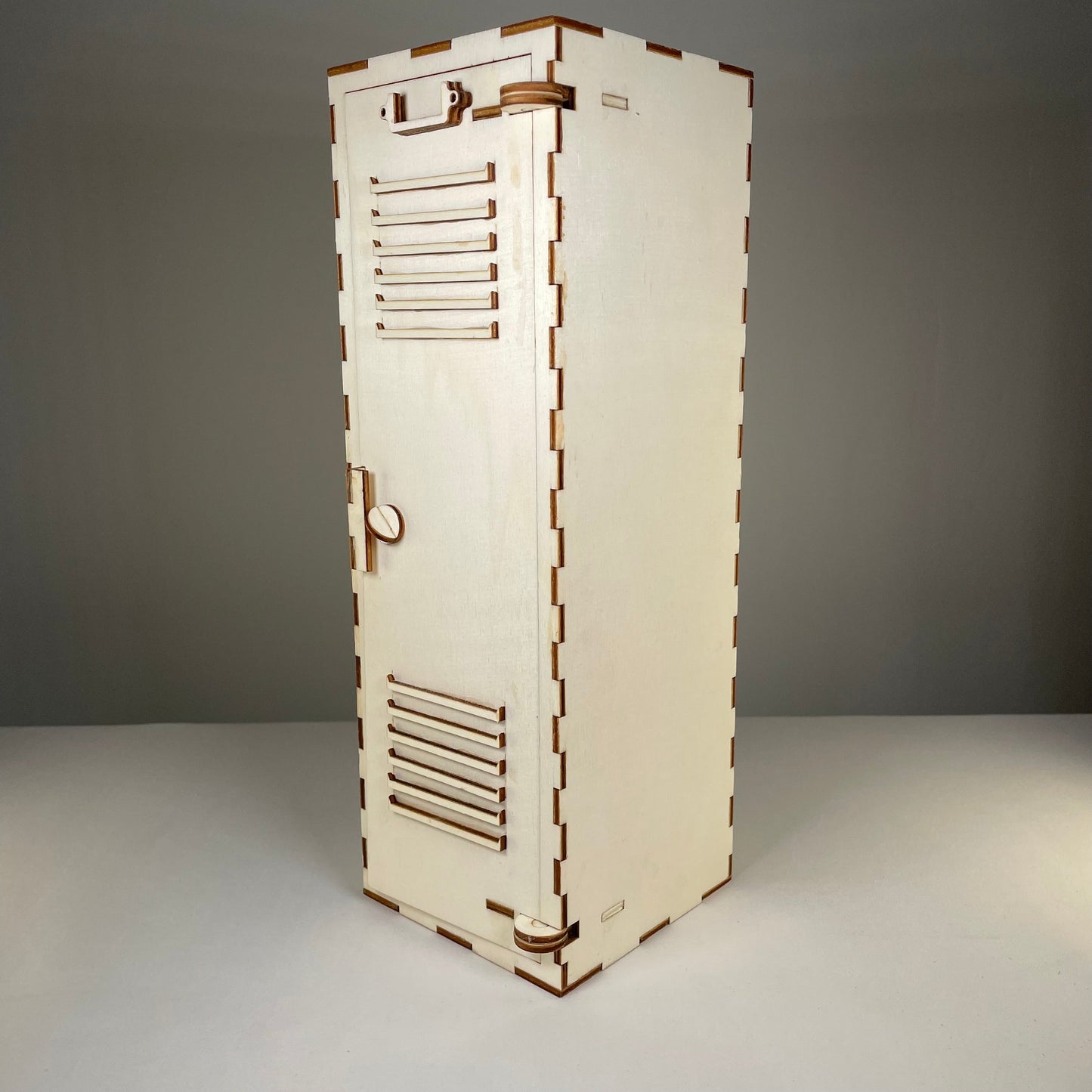 School Locker - Flatpack Model Kit By Curious Rabbit ®