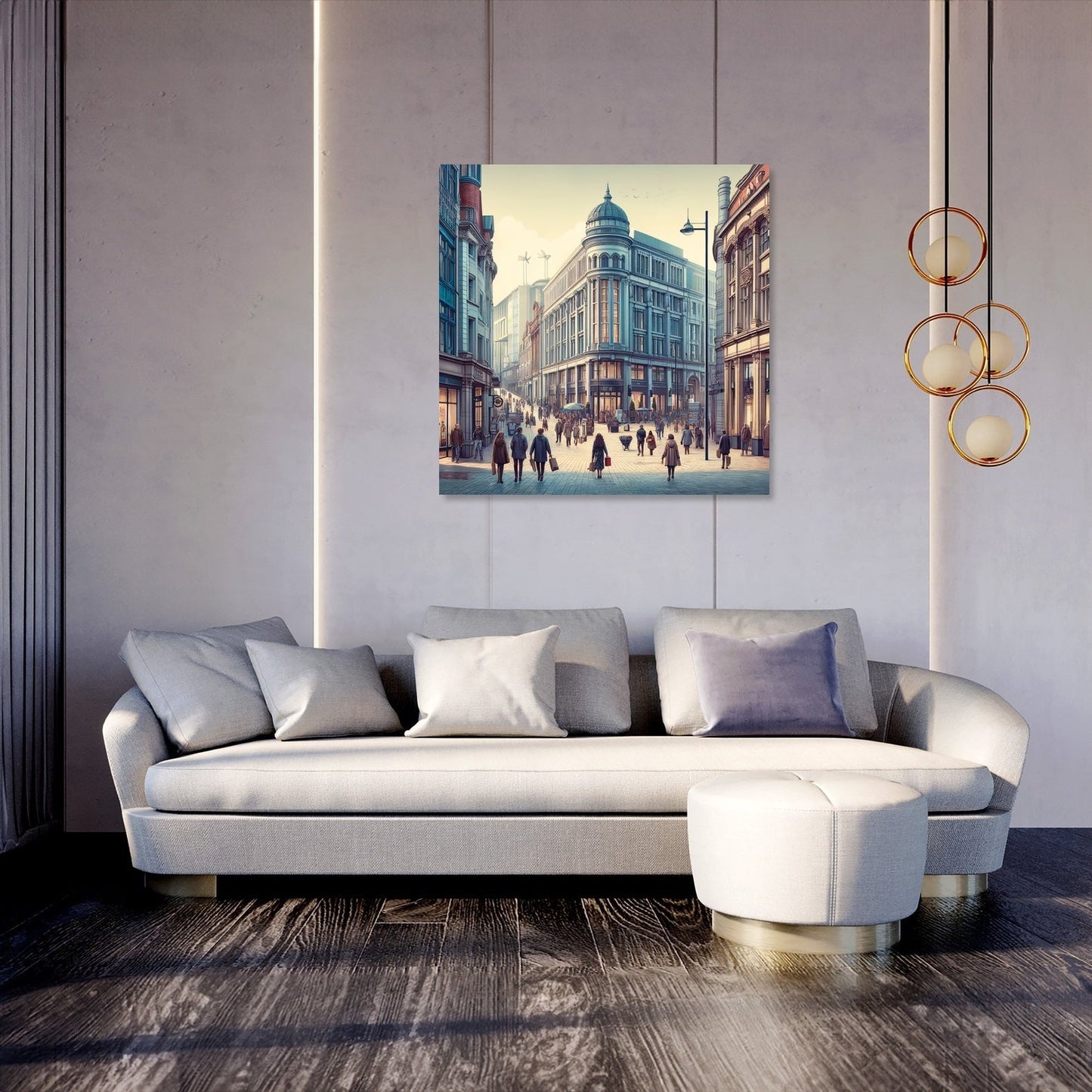 New Street Birmingham Canvas