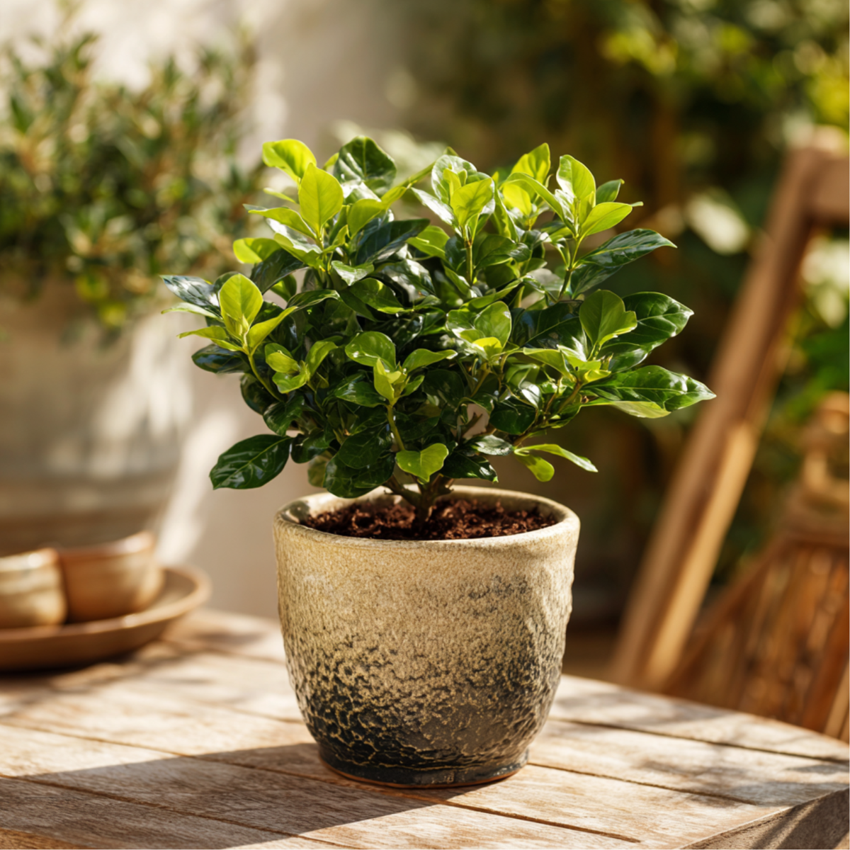 Cape Jasmine - Gardenia jasminoides - Height 20-30cm - ⌀13cm