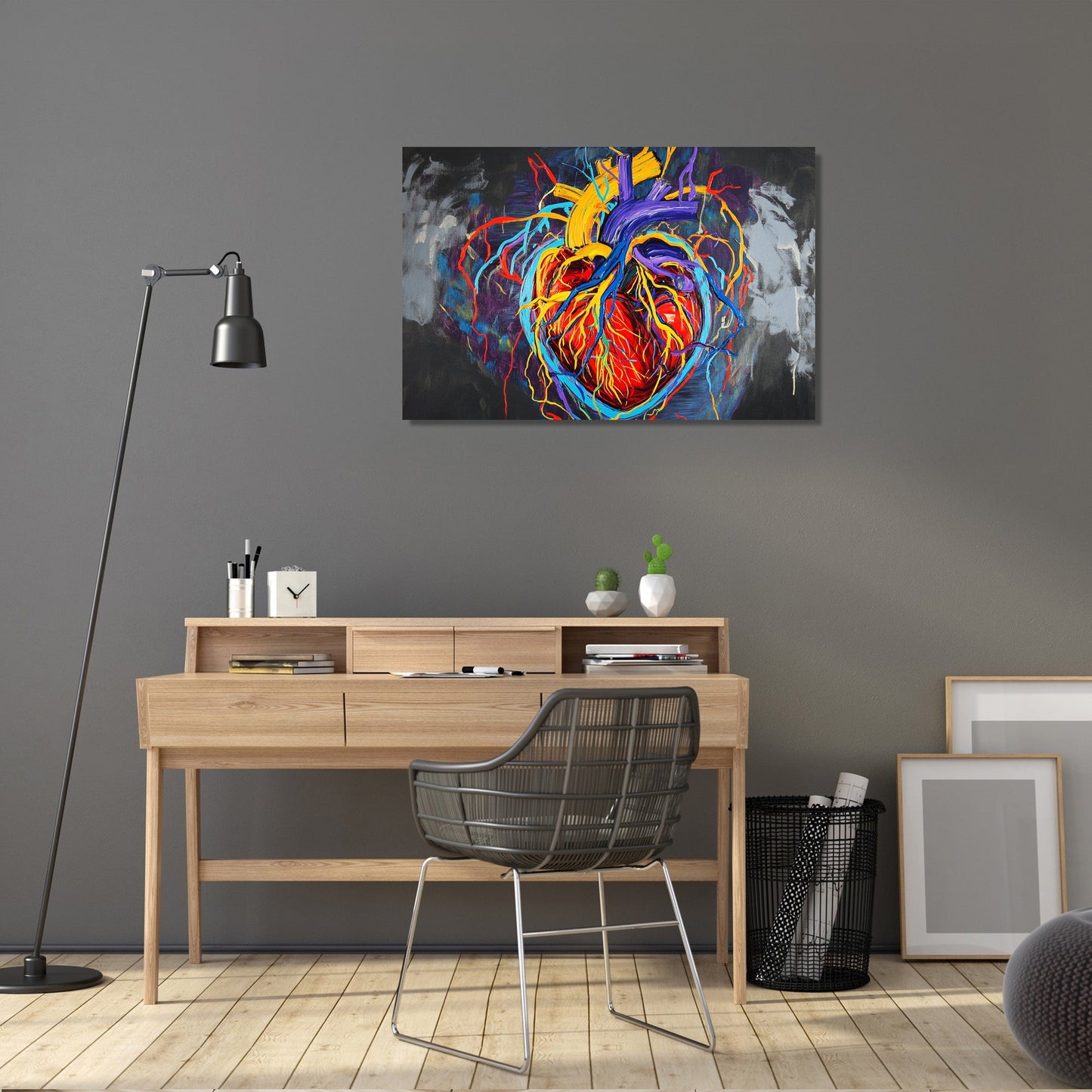 Pulsating Heartbeat Canvas