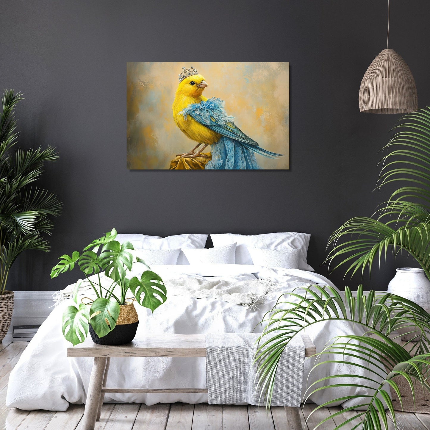 Canary Majesty Canvas
