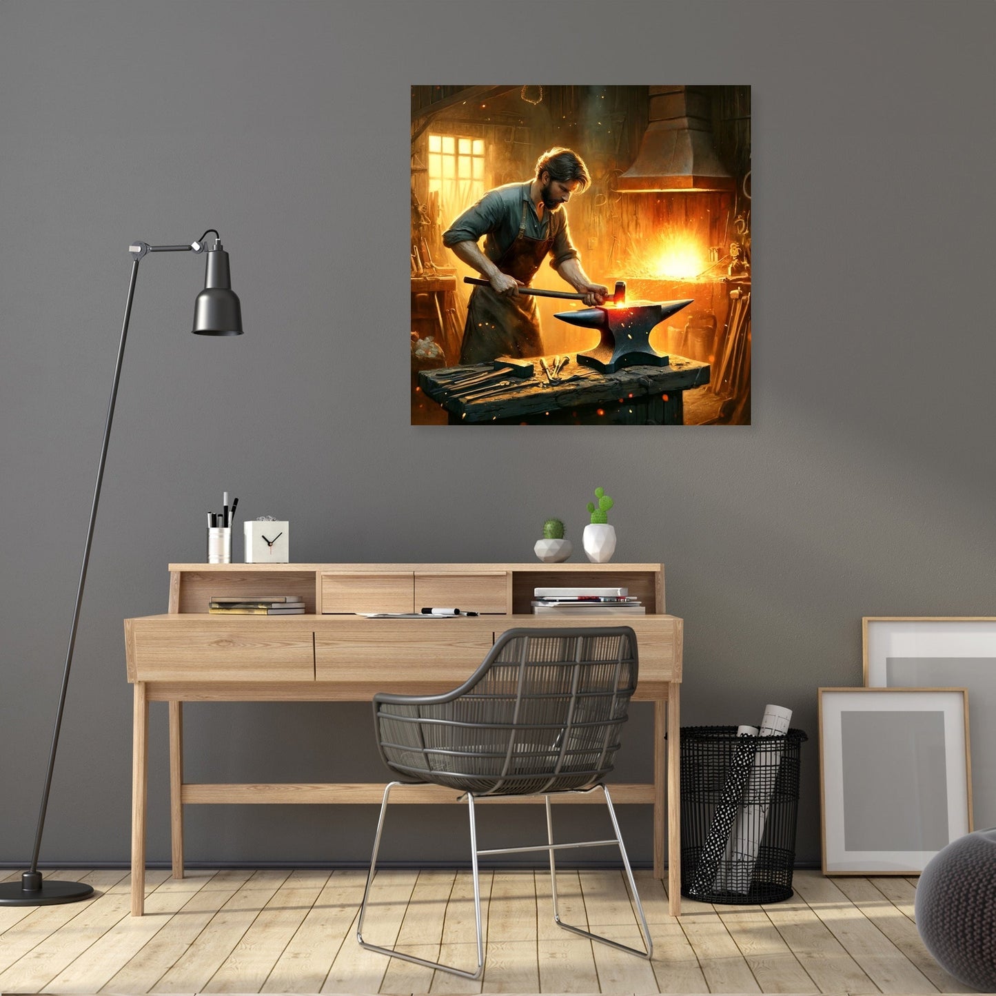Forging Passion Canvas