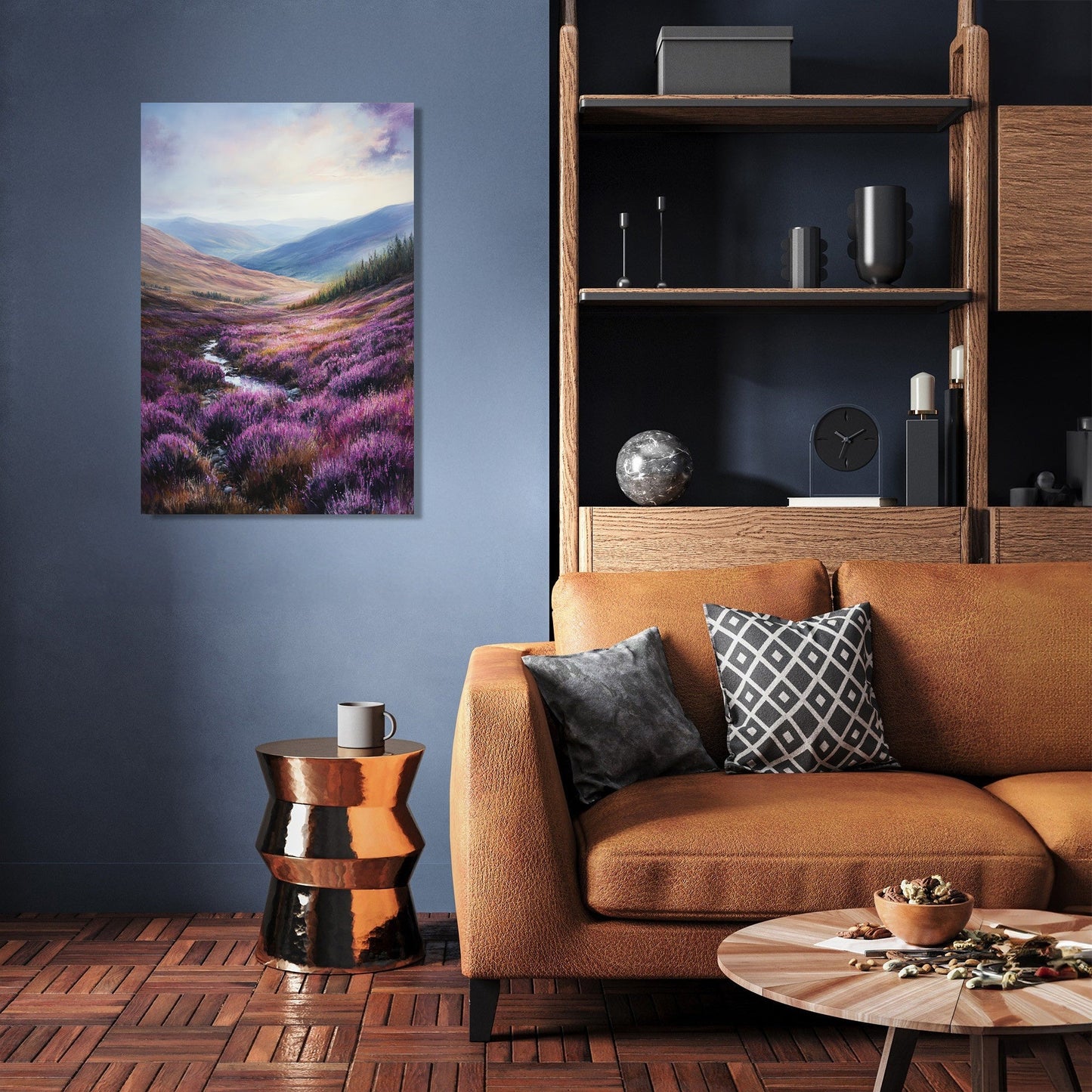 The Splendour of Highland Valley Canvas
