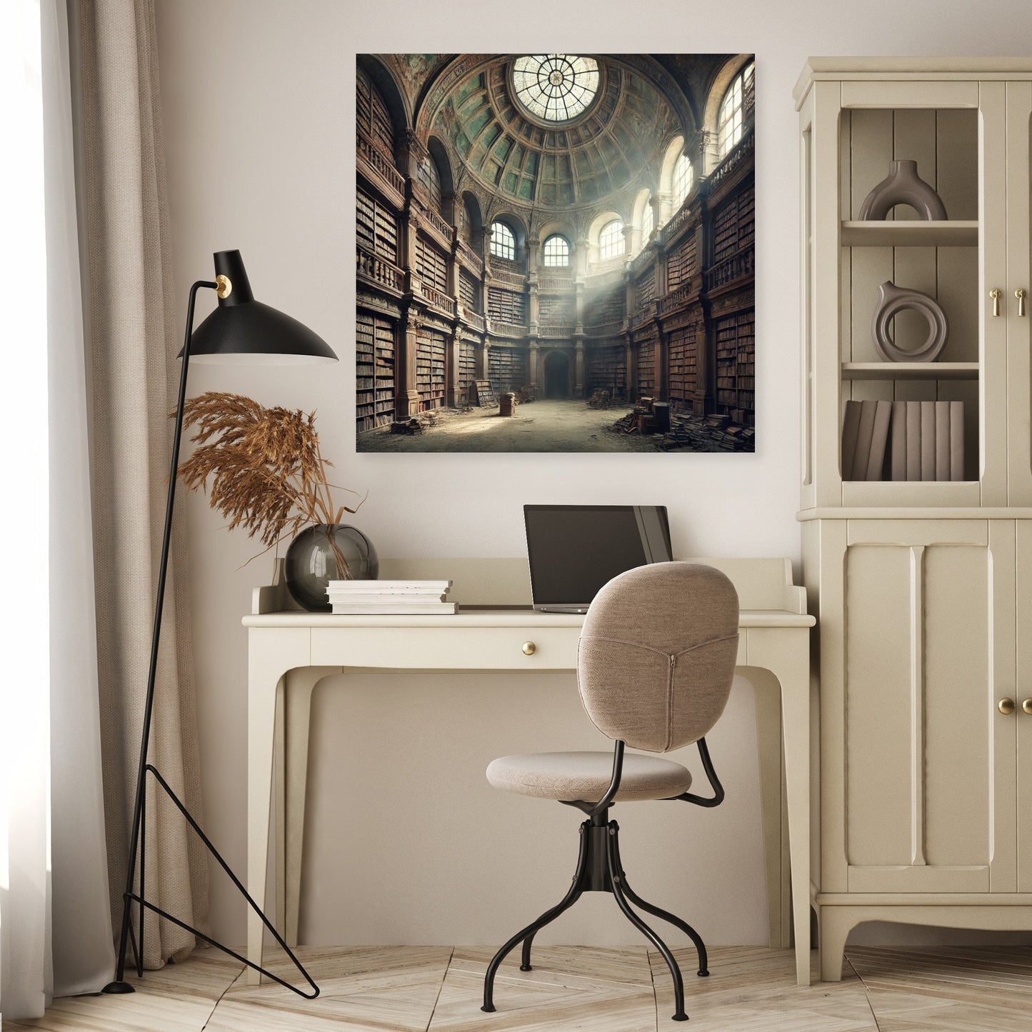 Forgotten Library Canvas