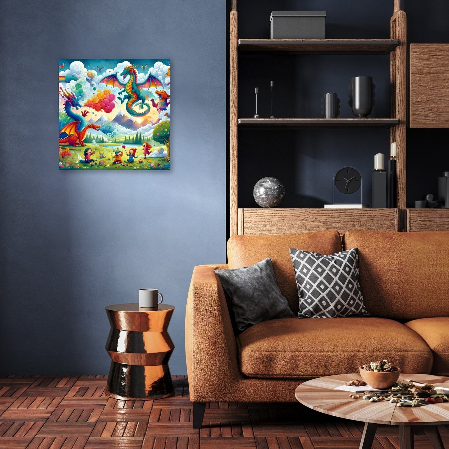 Dreams of the Dragon Playground Canvas