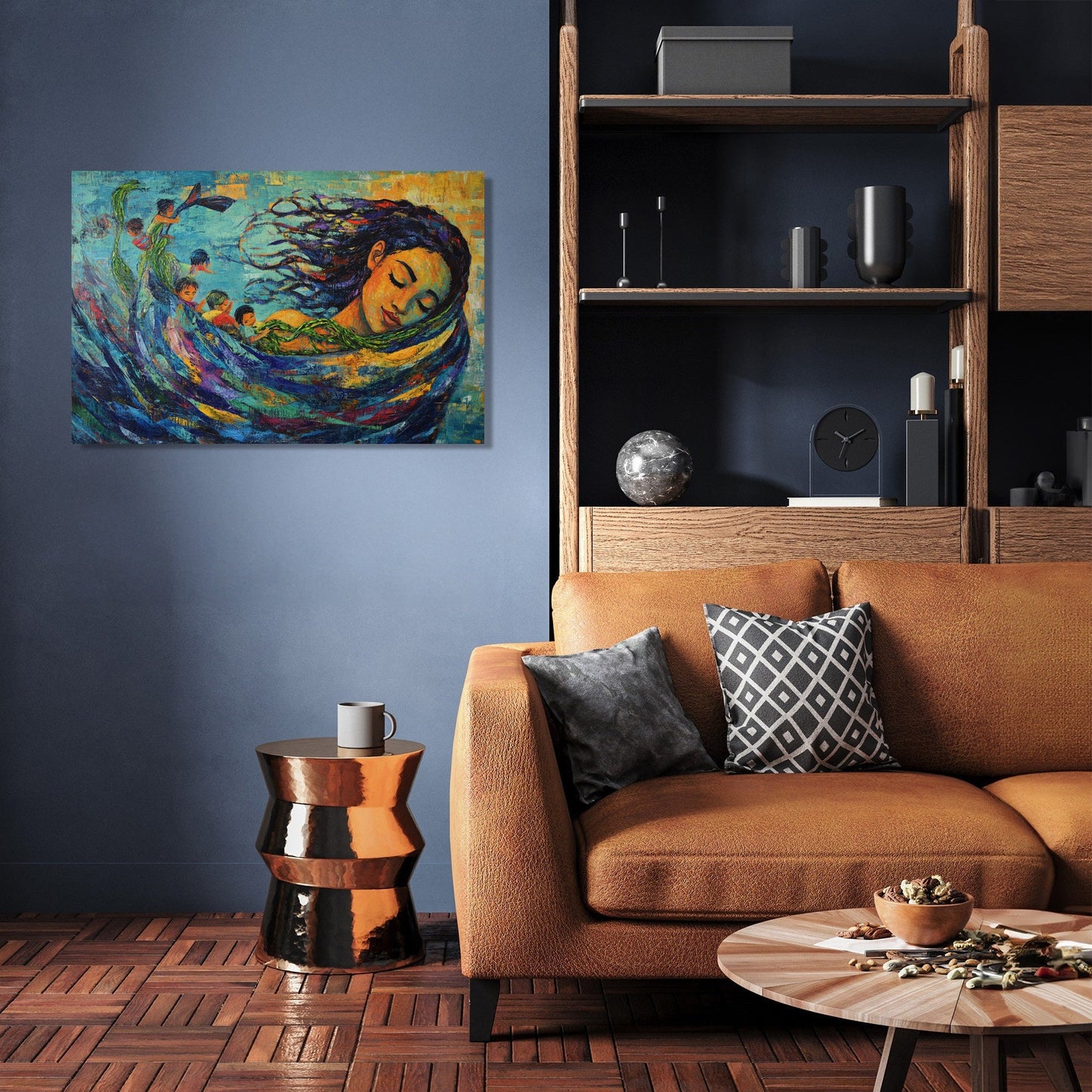 Sea Mother Vibrance Canvas