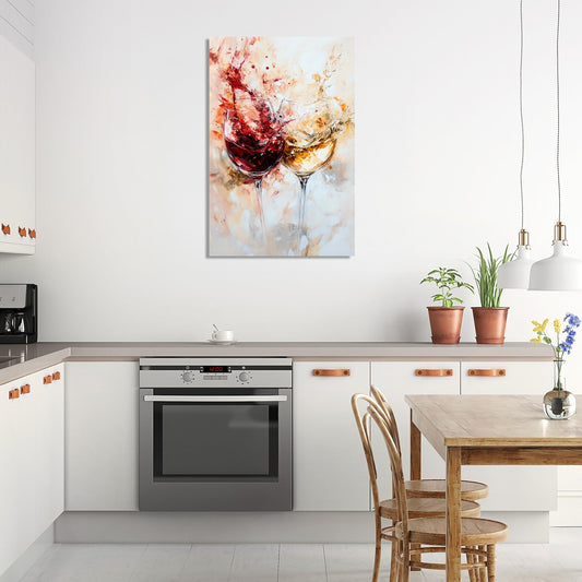 Wine Symphony Canvas