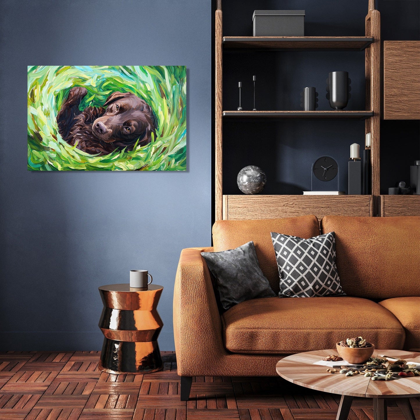 Labrador in Joyful Canvas