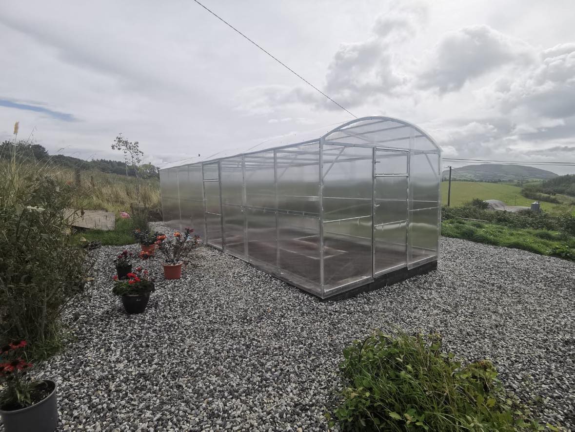 GREENHOUSE PRIMA-3 30 M² (3M X 10M; 9.8FT X 33FT)/ 6mm
